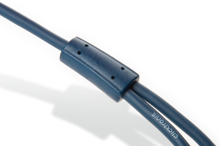 CLICKTRONIC Adapter wtyk Jack 3,5mm - 2x gniazdo RCA 10cm
