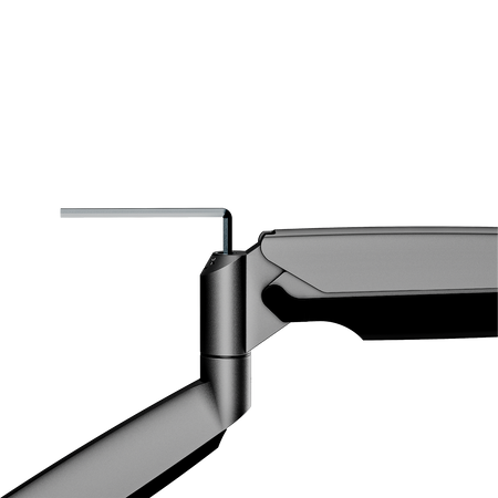 Uchwyt na 2 monitory Spacetronik SPA-S120B