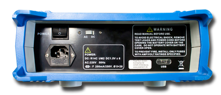 Multimetr cyfrowy akumulatorowy 1000V 10A AC/DC PeakTech 4090