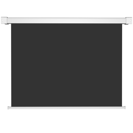 Ekran do Projektora Sufitowy Ścienny Elektryczny 120" cali z Pilotem Rozwijany