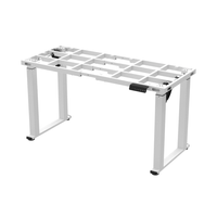 Stelaż biurka elektrycznego SPE426W 4 nogi 71–118 cm biały