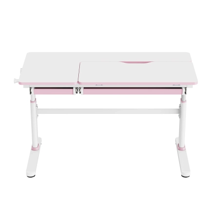 Biurka dla dziecka ręczne Spacetronik XD SPE-X104WP 120x60 cm biały+róż OUTLET