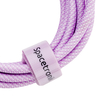 Kabel USB-C PD100/240W Spacetronik 3m fioletowy