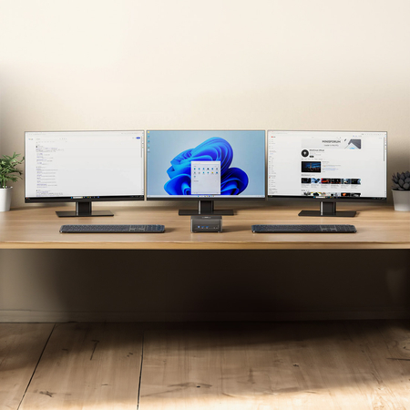 Kompaktowy komputer biurowy Minisforum UM760 Slim - Ryzen 5 7640HS