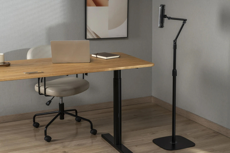 Podstawka stojąca na tablet SPP-124B czarna Outlet B+