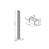 Spacetronik SPK-188S 82cm Kabelführung