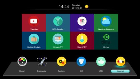 Apebox S2 WiFi DVB-S2 H.265 IPTV Stalker + Xtream TV CCCAM