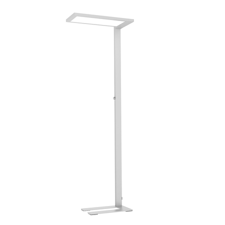 Lampa stojąca biurowa LED GLOW D24 9600 lm Biała