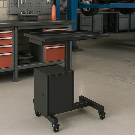 Tool Carts with Secure Lockable Cabinets