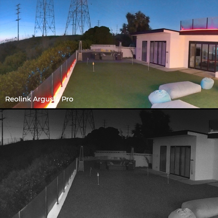 Kamera zewnętrzna 4K Reolink Argus 4 Pro WiFi czarna