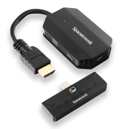 Bezprzewodowy transmiter HDMI 1080p 60Hz usb-c Spacetronik SPH-CW32