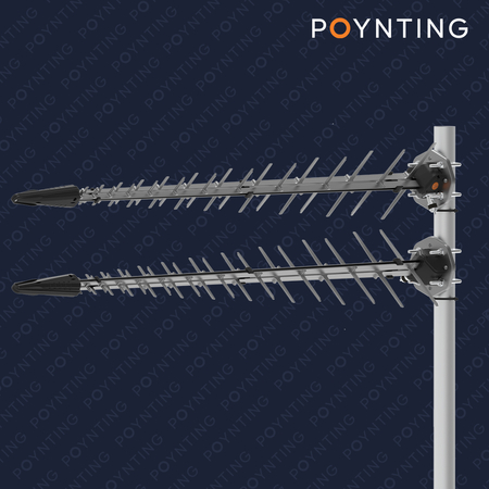 Zestaw anten 5G/WiFi MIMO2x2 Poynting LPDA-500-LTE