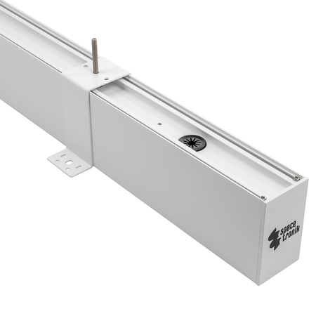 Lampa sufitowa biurowa osadzana LED GLOW D22 Biała