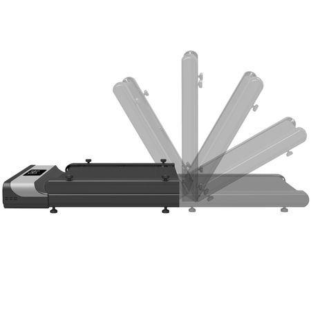 Zestaw Spacetronik: biurko regulowane SPE-244 + bieżnia SPE-W03 + blat SPT-PC21