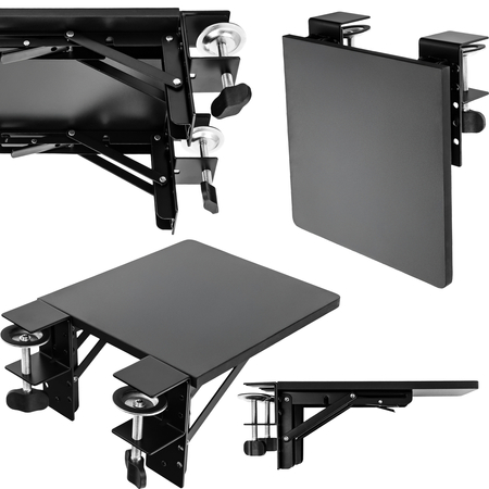 Ergonomiczny Podłokietnik do Biurka Arm Rest ZYAR02 czarny Outlet A+