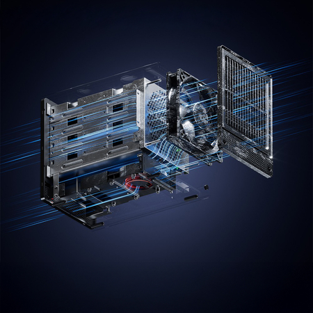 Mini PC NAS Ryzen 7 5825U Aoostar Pro 0+0