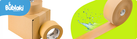 Gummiertes Papierband BT-W701 70mm / 114m
