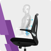 Fotel biurowy ergonomiczny Spacetronik ARIAN-20
