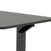Biurko Regulowane Pneumatycznie SPEO101 120x60cm Czarne