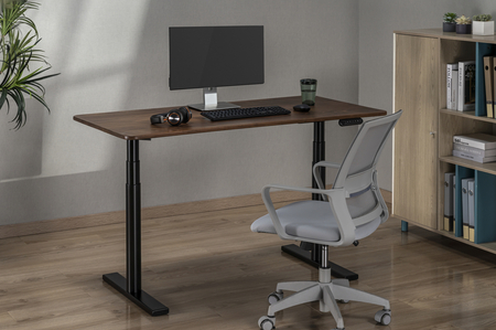 Elektryczny stelaż regulowany do biurka Spacetronik SPE-227B OUTLET - zdjęcie 2