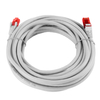 RJ45 CAT 6 U/UTP AWG24 weiß 10m Kabel