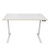 Spacetronik Schreibtisch/Tischplatte 140x80 weißes Sperrholz