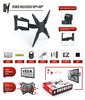 Uchwyt TV regulowany 13-55 cali 35kg AX Flexi Grande