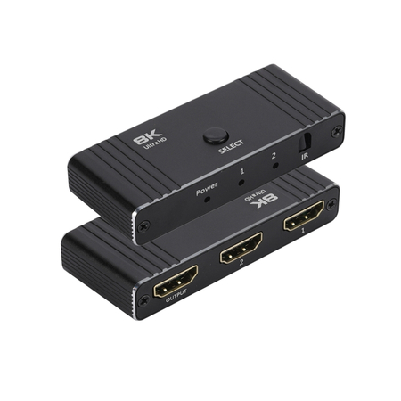 8K HDMI 2.1 bidirektionaler Umschalter Spacetronik - zdjęcie 2