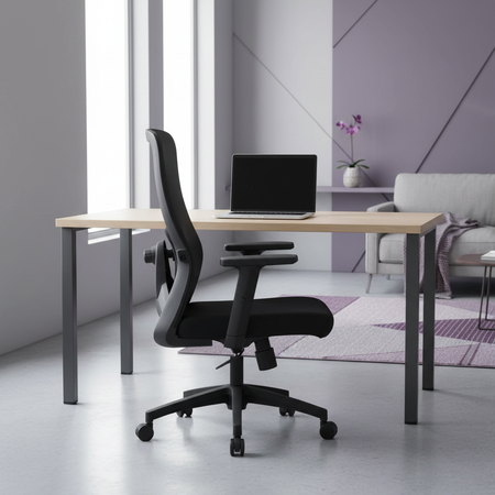 Regulowany, ergonomiczny fotel do biura Spacetronik SPC-ABEL-20