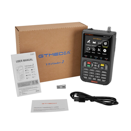 GTMEDIA FreeSAT V8 FINDER 2 BLACK SAT Meter
