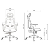 Ergonomiczny fotel biurowy GRINGO-45 Outlet C