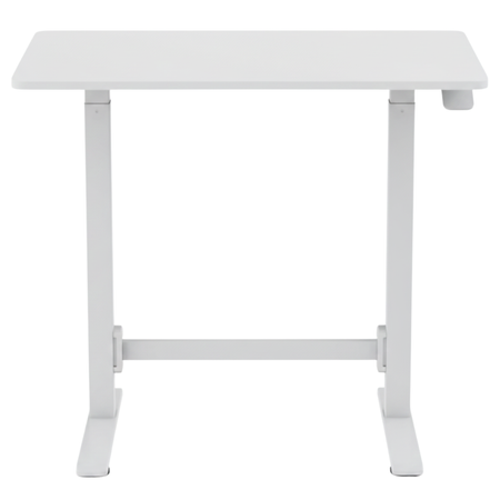 Biurko regulowane pneumatycznie SPEO101 Białe 80x50cm