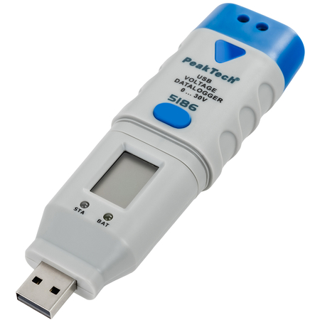 PeakTech USB-Gleichspannungsmessgerät 5186