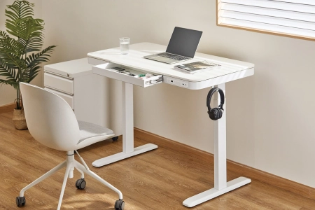 Biurko regulowanie elektrycznie Spacetronik Astrid SPE-B126WW OUTLET