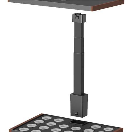 Inteligentna doniczka 10l SMART Garden zielona z ekranem LCD na ulubione rośliny przez cały rok Spacetronik SPGC20