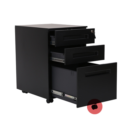 Szafka podbiurkowa kontenerek Spacetronik SPC-130B Outlet B-