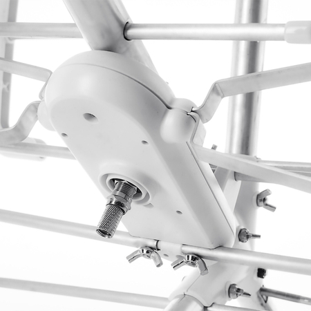 DVB-T2 Antenne Spacetronik EOS L Combo Weiß