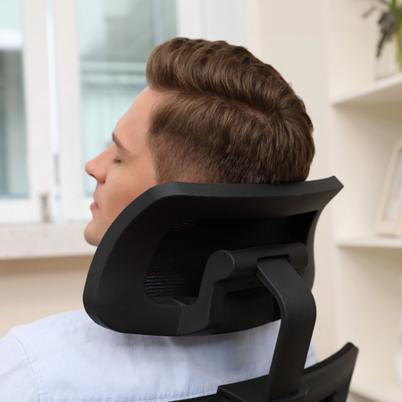 Zestaw ergonomiczny biurko Moris SPEO112BB fotel Gerd lampa GLOW D22 Pro