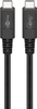USB-C USB4 40Gbit/s 100W 20V 5A Kabel Goobay 08m