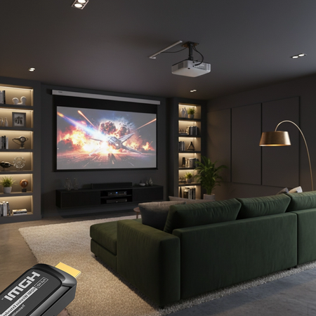 Zestaw ekran reczny uchwyt SPA P01B transmiter SPH W21 - zdjęcie 2