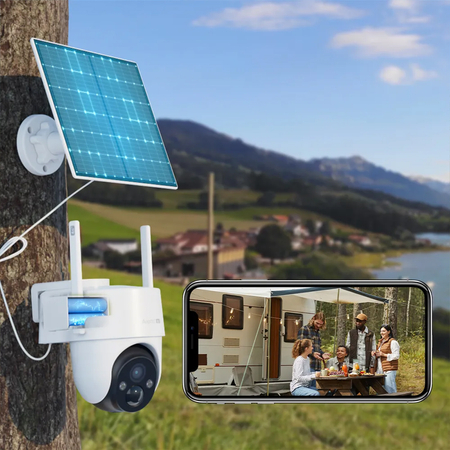 Kamera solarna 4G LTE eSIM 2K Arenti GO3G+SP2