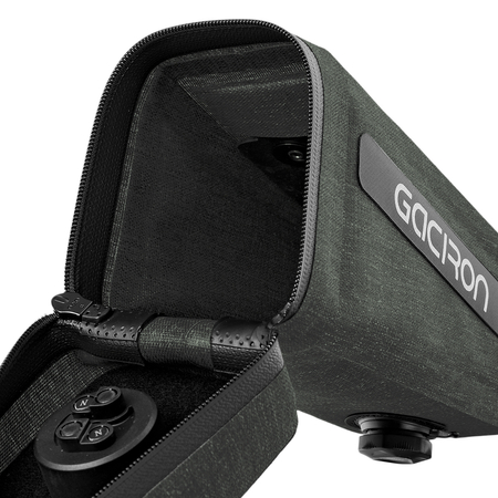 Fahrradtasche mit Rücklicht NEST200 grau - zdjęcie 2