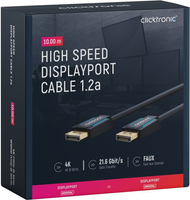 CLICKTRONIC Kabel DisplayPort DP - DP 7,5m
