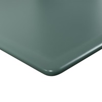 Blat MDF malowany proszkowo 120x60x2.5 Pine Green