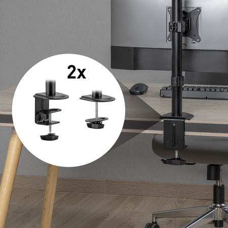 Uchwyt monitora Spacetronik SPA-110 Outlet A-