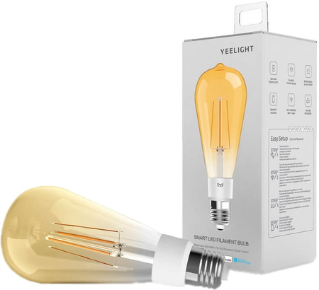 Żarówka SMART LED Filament ST64 Ściemnialna 6W Yeelight - zdjęcie 2