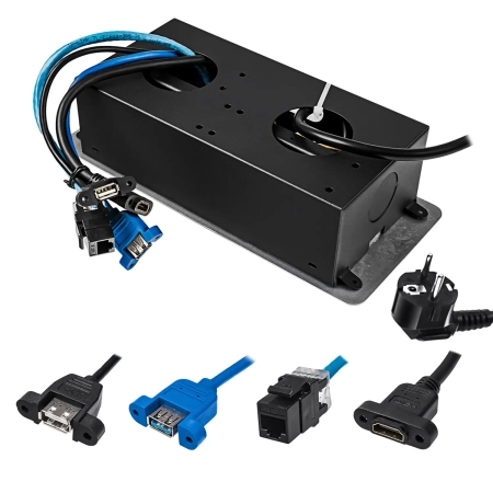 Gniazdo blatowe otwierane Spacetronik SPS-D26S V2 OUTLET