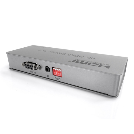 Rozgałęźnik HDMI 1x2 SPH-RS102_V46 4K 60Hz HDR EDID HDMI-CEC 1/2 - zdjęcie 2