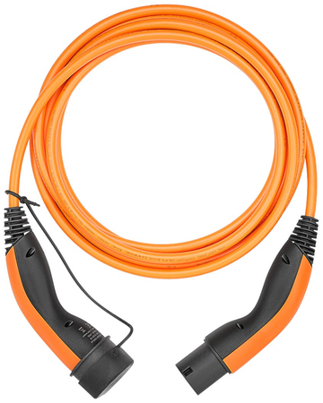 EV PHEV Typ 2 LAPP Kabel 11kW 20A orange 5m - zdjęcie 2