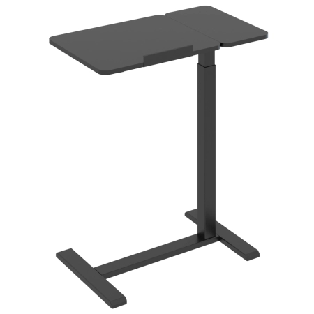 Zestaw wypoczynkowy fotel Spacetronik Flax 04M zielony + stolik regulowany BUDDY